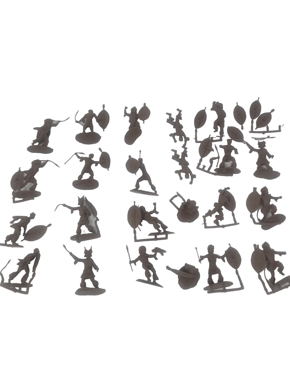 Conte Collectibles Zulu Warriors 1/32 Plastic Toy Soldiers Figures Mixed Lot 23